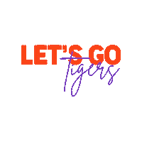 Go Tigers Tiger Sticker by Tigertown Graphics