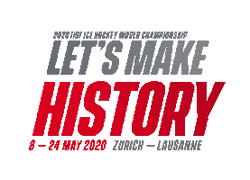 2020iihfworlds hockey 2020 ice switzerland Sticker
