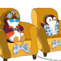 Video Win Sticker by Pudgy Penguins