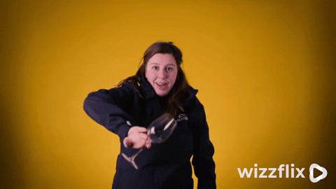 Wizzflix_ giphyupload yellow wine good job GIF