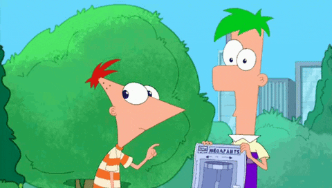 awkward phineas and ferb GIF