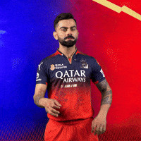 Happy Virat Kohli GIF by Royal Challengers Bengaluru