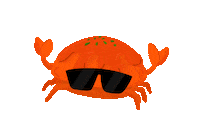 omatian food cool chill orange Sticker