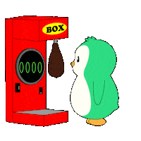 Penguin Ufc Sticker by Abster