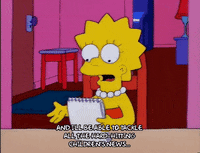 talking lisa simpson GIF