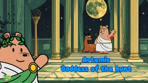 Artemis Goddess Of The Hunt GIF