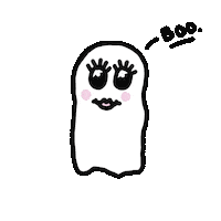 Halloween Cartoon Sticker by weareallmaedhere