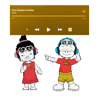 Glow Up New Music Sticker by Zhot