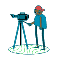 Movie Artist Sticker by KARDEA!