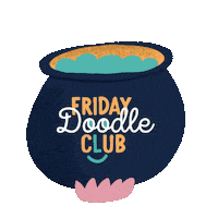 Friday Cauldron Sticker