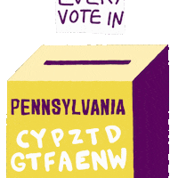 Right To Vote 2020 Election Sticker by Creative Courage