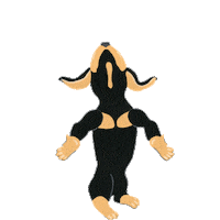 Dachshund Blaine Sticker by Harmont&Blaine