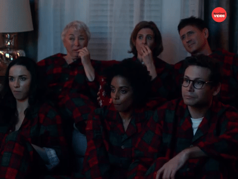 Christmas movie night