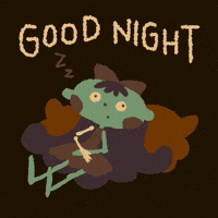 Sleepy Illustration GIF