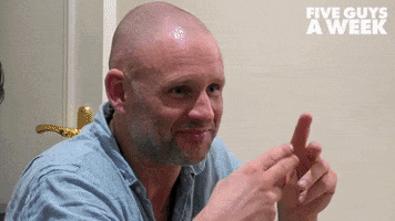 Dinner Party Lol GIF by Five Guys A Week