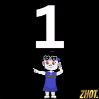 Numero Uno Top GIF by Zhotcita
