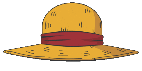 One Piece Hat Sticker