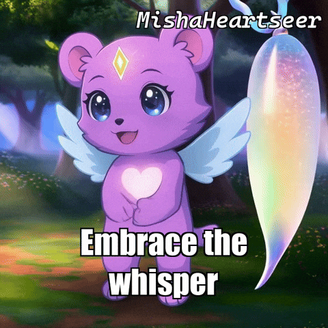 Peace Glow GIF by MishaHeartseer
