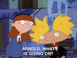hey arnold nick splat GIF