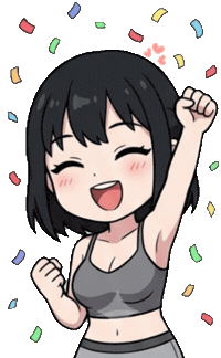 Totinha_L anime coração tortinhalima Sticker