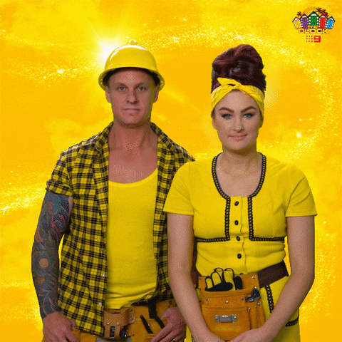 Happy Channel 9 GIF by The Block