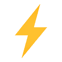urbanboost 3d yellow flash boost Sticker