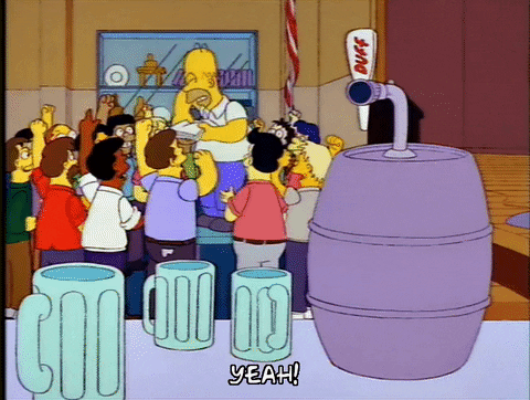 Season 4 Crowd GIF by The Simpsons