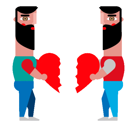 Gay Love Sticker by Xoan Viqueira
