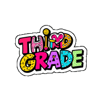 First Day School Sticker by Jennifer Greenhill