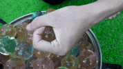 ExperimenMeatGrinder colorful meat underground experiment GIF