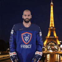 IIHFHockey love hockey i love you paris GIF