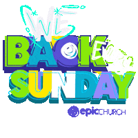 Church Sunday Sticker by EpicChurchPhilly