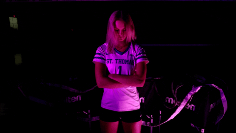 TommieAthletics giphyupload volleyball st thomas st thomas tommies GIF