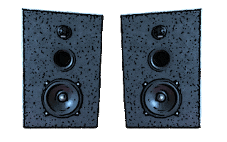 Sound Bass Sticker by punchvisual