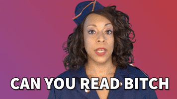 Can you read bitch? - Holly Logan