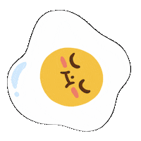 Happy Food Sticker by Amvredebuei
