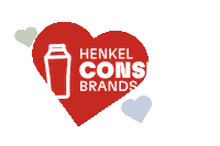 Henkel Consumer Brands Bottle Heart Whit Sticker by Henkel