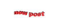 nonapplicabl instagram new post animated text 3d text Sticker