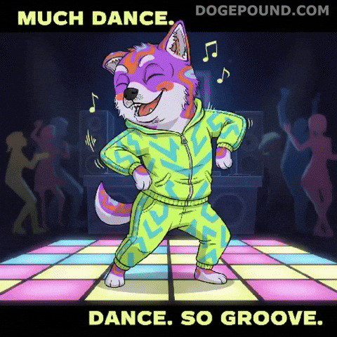 Happy Dance Floor GIF by Doge Pound
