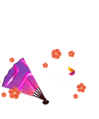 Celebration Flower Sticker by Celcom