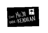 tafindonesia indonesia social inclusion 1998 Sticker