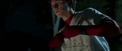 changing t shirt GIF by Spider-Man