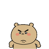 Emoji Bear Sticker