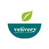 Vegan Foodie Sticker by velivery