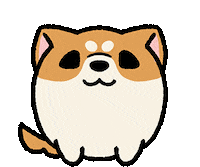 dog shiba Sticker by ACHTUNG