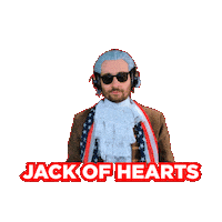 Jack Heart Sticker