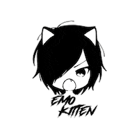 Kitten Manga Sticker