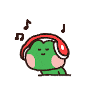 Happy Frog Sticker by LINE FRIENDS