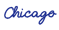Chicago Illinois Sticker by John Philp