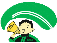 announcement ojek Sticker by Grab Indonesia